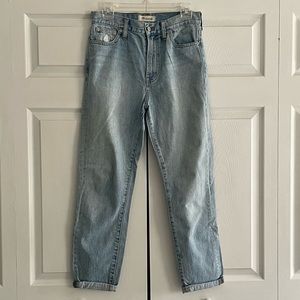 Madewell Light Wash Boyfriend Jean